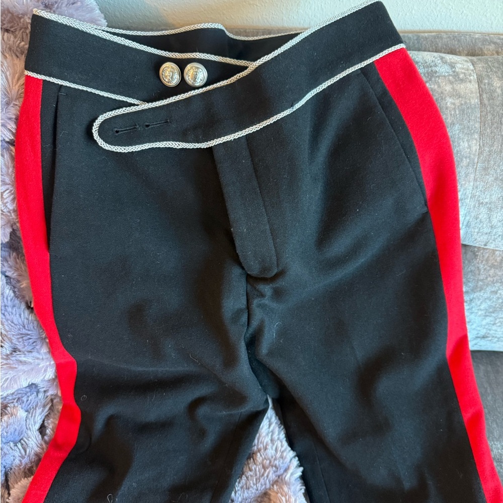 Stylish Men’s Black and Red Pants, Paco Rabanne, never been worn